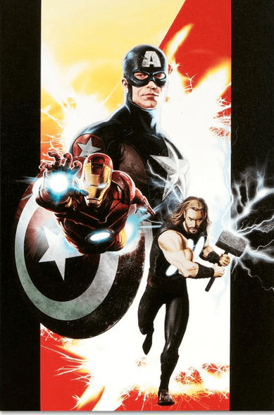Kaare Andrews and Marvel Comics Limited Edition Giclée on Stretched Canvas: "Ultimates #1"