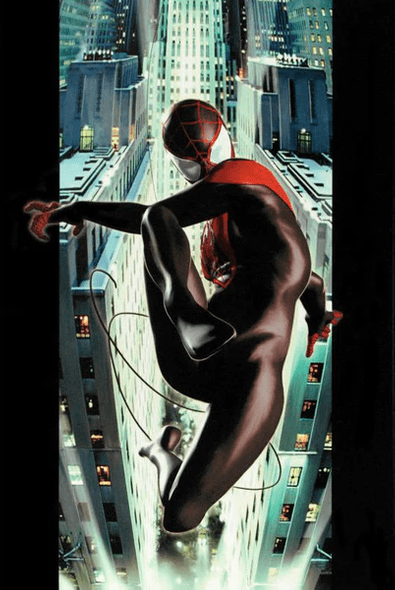 Kaare Andrews and Marvel Comics Limited Edition Stretched Canvas Giclée: "Ultimate Spider-Man #2"