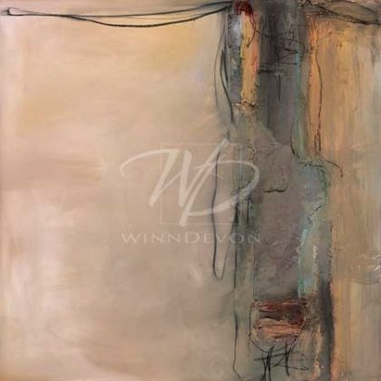 Karen Green Recor Limited Edition Hand-Embellished Giclee on Canvas:"Deconstructed Surface I"