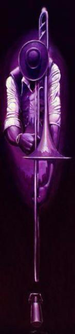 Frank Morrison Artist Signed Limited Edition Canvas Giclee:"The Blues On Red"