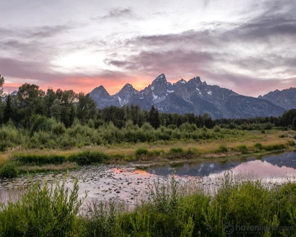 Karyann Hoopes Fine Art Canvas Giclee: "Ye Shall Be Lifted Up Summer"