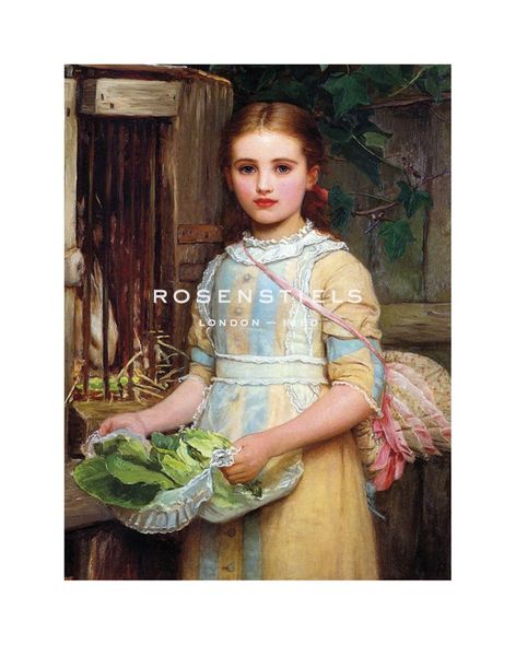Kate Perugini Hand Numbered Limited Edition Print on Paper :"Feeding time: A portrait of Agnes Pheobe Burra"