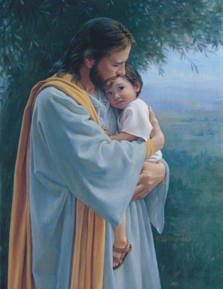 Kathy Lawrence Handsigned and Numbered Limited Edition Paper: "In Thy Tender Care"