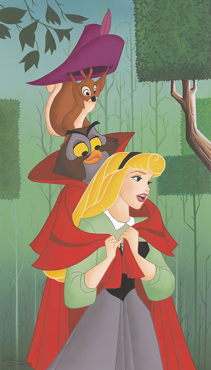 Don (Ducky) Williams Disney Artist Signed Limited Edition Canvas Giclee:"Dream Prince"