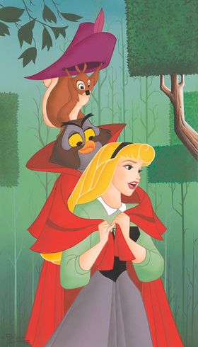 Don (Ducky) Williams Disney Artist Signed Limited Edition Canvas Giclee:"Dream Prince"