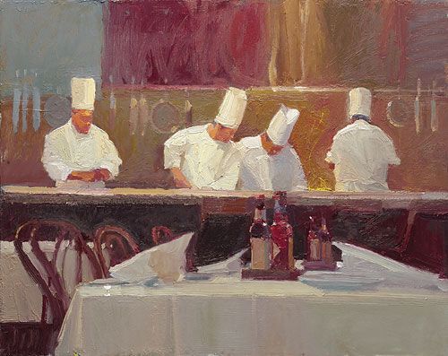 Ken Auster Limted Edition Giclee on Canvas:"Counter Culture"
