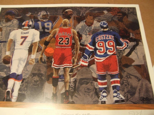Ken Holland Signed Artist Print: "Millennium Series"