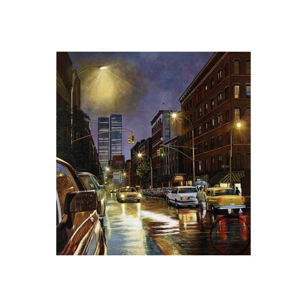 Ken Keeley Giclee on Canvas:"Prince Street"
