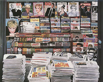 Ken Keeley Limited Edition Artist Signed Limited Edition Print:"A Year To Remember  (97 Newsstand)"