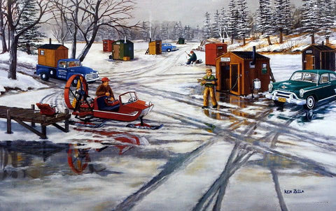 Ken Zylla Artist Proof:"January Thaw"