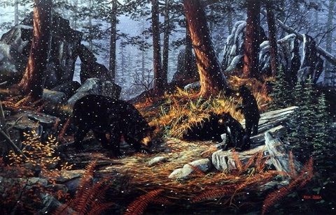 Ken Zylla Print-Signed and Numbered:"Den Builders"