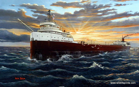 Ken Zylla Print-Signed and Numbered:"Norbound"