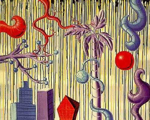 Kenny Scharf Limited Edition Serigraph on Paper: "Acid Rain"