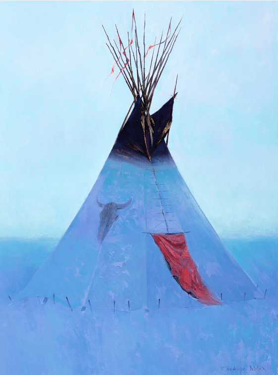 R. Tom Gilleon Artist Signed and Numbered Limited Edition Canvas Giclee:"Gary Owen Blues"