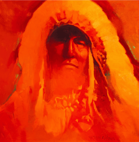 R. Tom Gilleon Artist Signed and Numbered Limited Edition Canvas Giclee:"Kola" R. Tom Gilleon Artist Signed and Numbered Limited Edition Canvas Giclee:"Kola"