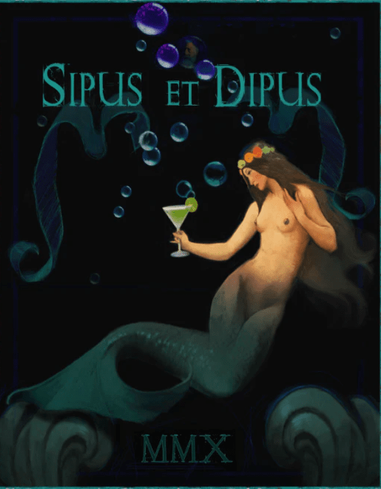 R. Tom Gilleon Artist Signed and Numbered Limited Edition Canvas Giclee:"Sipus et Dipus"