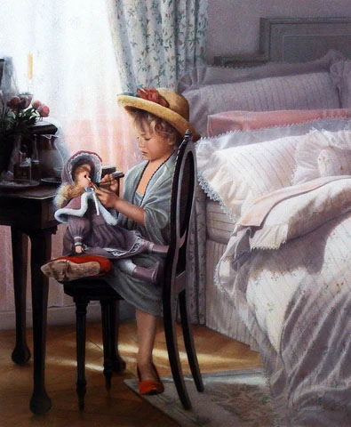 Kevin Daniel Print-Signed and Numbered:"Just like Mom"