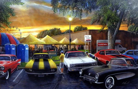 Kevin Daniel Print-Signed and Numbered:"Wishful Thinking"