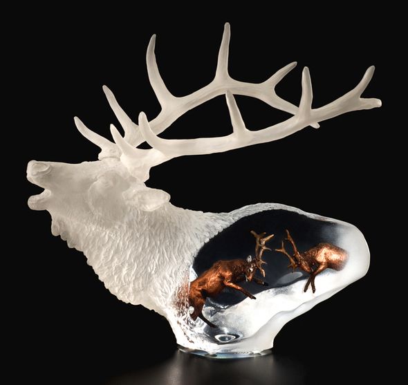 Kitty Cantrell Limited Edition Elk Sculpture:"Proud Spirit"