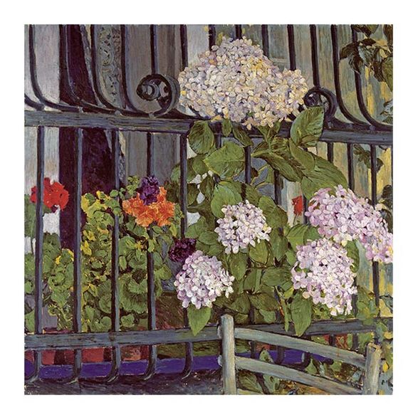 Koloman Moser Fine Art Open Edition Gicl&eacute;e:"Geranium"