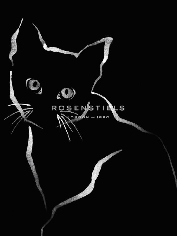 Kristine Hegre 30 x 40 in. Open Giclee Canvas:"Feline Friends - Gaze"
