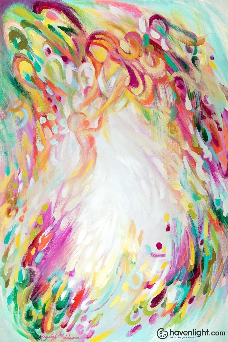 Krystal Meldrum Fine Art Canvas Giclee: "Lullaby"