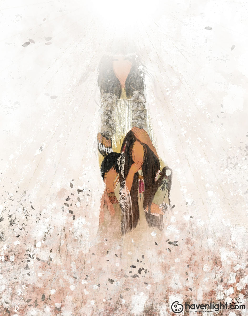 Lacey Christenson Fine Art Canvas Giclee: "I Will Not Forget"