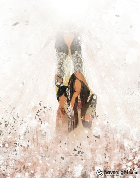 Lacey Christenson Fine Art Canvas Giclee: "I Will Not Forget"