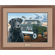 Larry Beckstein Open Edition Framed Print: "Old Dependable-Black Lab"