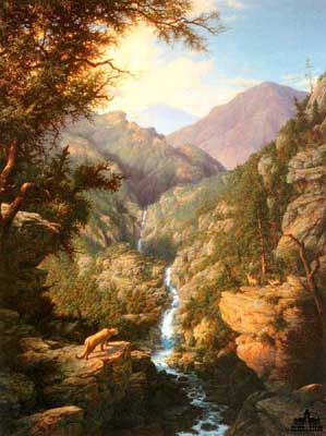 LARRY DYKE 27X20 Secondary Market Art: "LOFTY HORIZON"