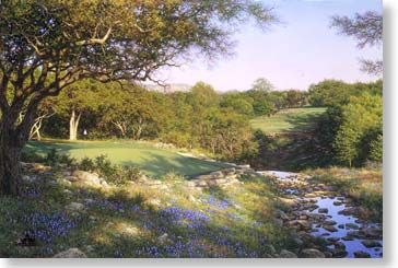 LARRY DYKE 30X20 Secondary Market Art: "EVENING SHADOWS"