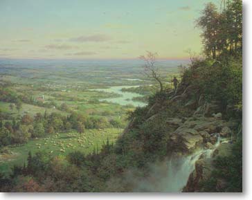 Larry Dyke Artist Signed Open Edition Canvas Print "The Lost Sheep"