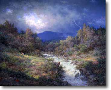 Larry Dyke Limited Edition Print:"The Storms of Life"