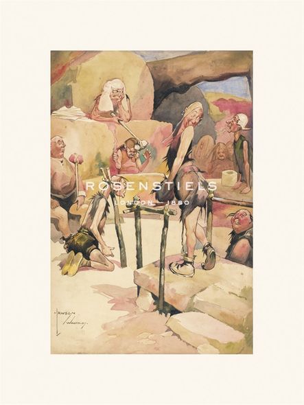 Lawson Wood Hand Numbered Limited Edition Print on Paper :"A Cause Celebre"