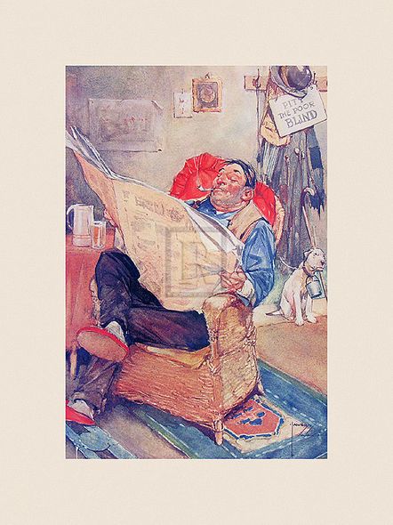 Lawson Wood Hand Numbered Limited Edition Print on Paper :"Early Closing Day"