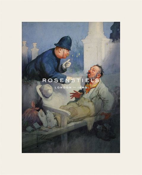 Lawson Wood Hand Numbered Limited Edition Print on Paper :"I Dreamt I Dwelt in Marble Halls"
