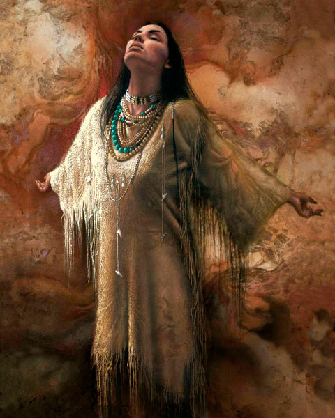 Lee Bogle Hand Signed and Numbered Limited Edition Canvas Giclee:"Free Spirit"