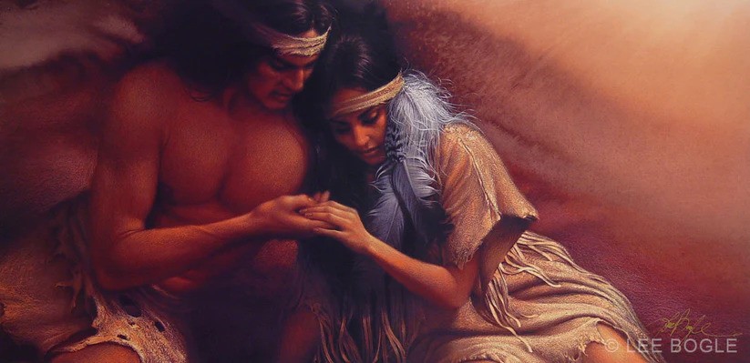 Lee Bogle Artist Proof Signed Limited Edition Print: "Kindred Souls"