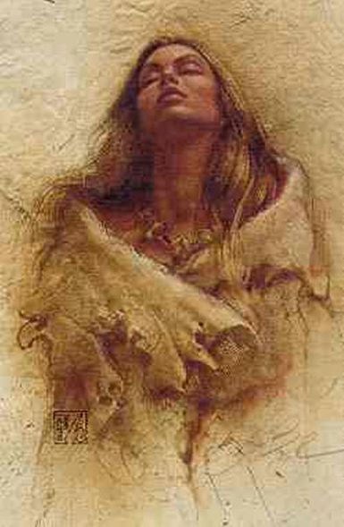 Lee Bogle Open Edition Print: "Stirring Thoughts"