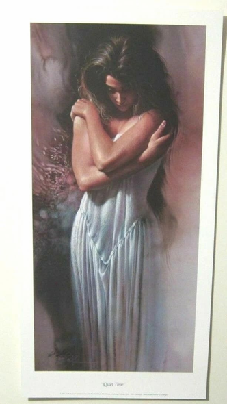 Lee Bogle Signed and Numbered Limited Edition Lithograph: "Quiet Time"