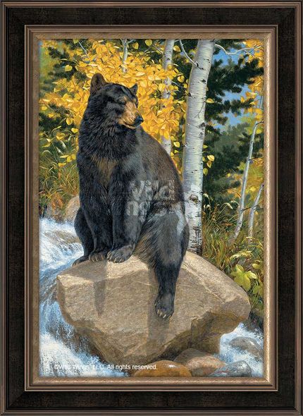 Lee Kromschroeder Hand Signed and Numbered Premiere Limited Edition: "The Paws That Refreshes (Canvas) "