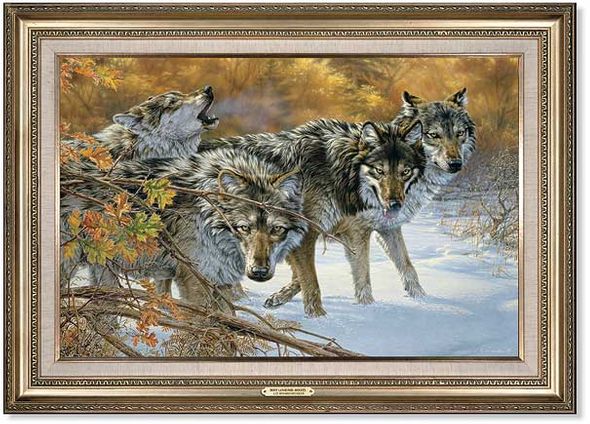 Lee Kromschroeder 32x44 Hand signed Limited Edition Oversized Framed Canvas:"Body Language"