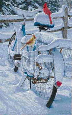 Lee Kromschroeder Limited Edition Print: "Bicycle Built for Two"