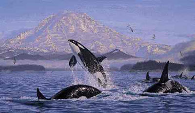 Lee Kromschroeder Limited Edition Print: "On the Pacific Rim"