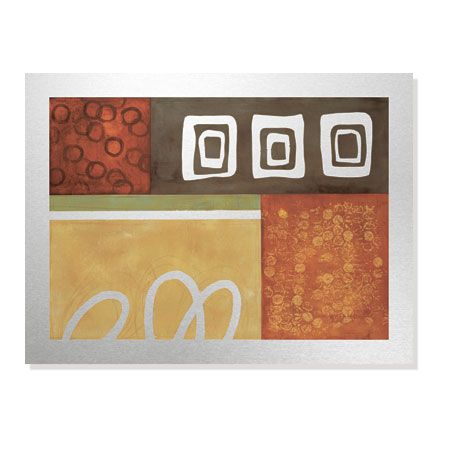 Leigh Jordan Limited Edition Ready to Hang Giclee on Brushed Aluminum: "Canyon Dance II"