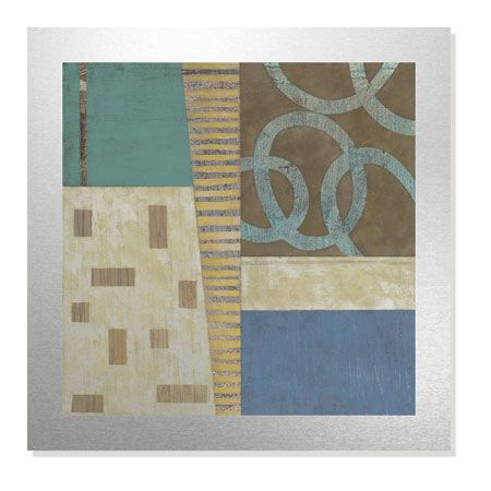 Leigh Jordan Limited Edition Ready to Hang Giclee on Brushed Aluminum: "Hills of Sky II"