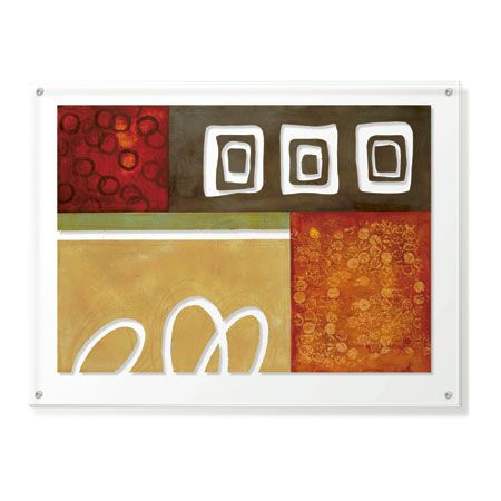Leigh Jordan Limited Edition Ready to Hang Giclee on Clear Acrylic: "Canyon Dance II"