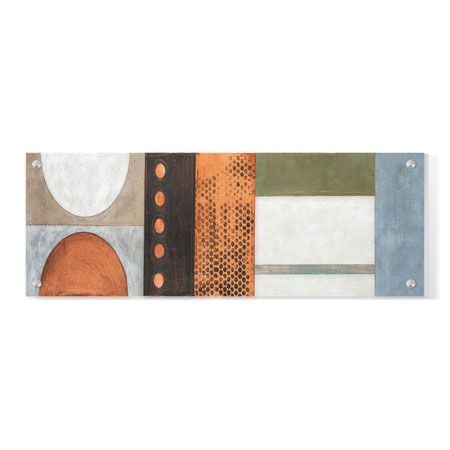 Leigh Jordan Limited Edition Ready to Hang Giclee on Clear Acrylic: "Contemporary Life IV"