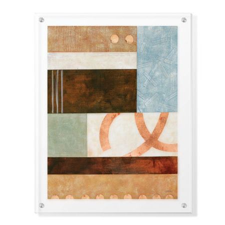 Leigh Jordan Limited Edition Ready to Hang Giclee on Clear Acrylic: "Urban Life I"