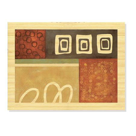 Leigh Jordan Limited Edition Ready to Hang Giclee on Sustainable Bamboo: "Canyon Dance II"